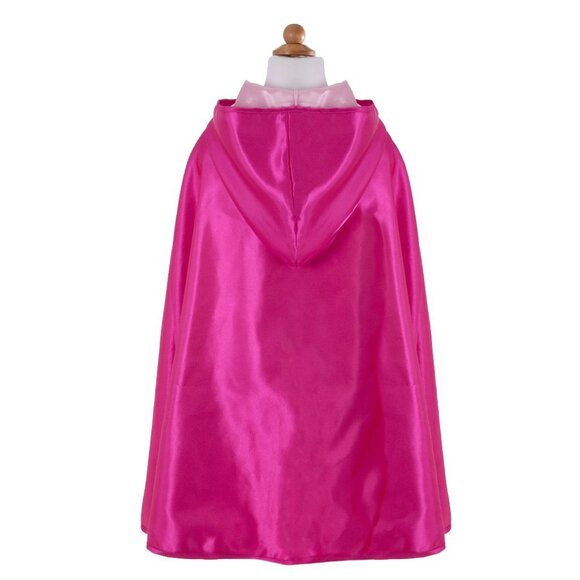 New w/Tag-Great Pretenders Reversible Hooded Princess Cape Size 5-6(Cape Only) - Picture 3 of 15